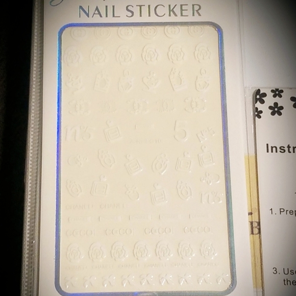 NWT Nail Art Design Decal Stickers N°60! - Picture 4 of 16